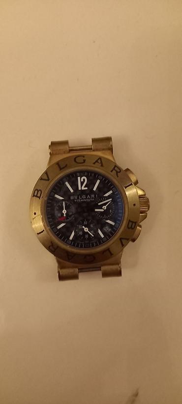 saat instagram: BVLGARI kişi qol saatı – Titanium seriyası - Korpus: metal rəngli — 2