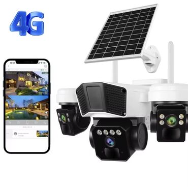 камера на телефон: 15 МР Камера 4G с солнечной панелью. Работает с обычной сим- картой