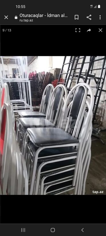 Stullar: Salam hor.Etli musteriler. Masa ve oturacaqlar bir cox cesidlerimiz — 12