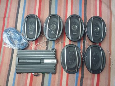 Dinamiklər və sabvuferlər: Avtomobil üçün audio paket Komplekt: - 6 ədəd Pioneer oval koaksial — 1
