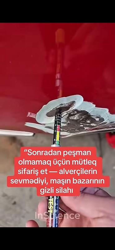 alko tester: Avtomobil boyası qalınlığını ölçən mexaniki qalınlıq ölçən – Paint — 1