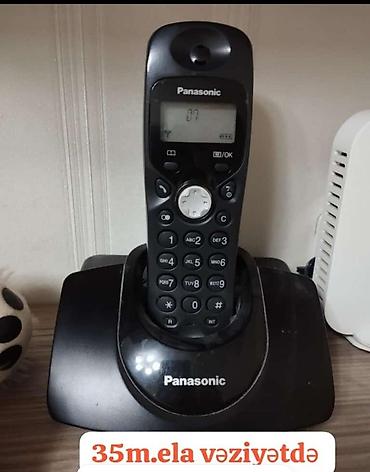 panasonic ev telefonu: Ev telefonu panasonic.ela vəziyyətdədir — 1