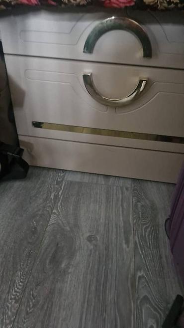 casa bella: Двуспальная кровать с мягким высоким изголовьем + прикроватные тумбы — 3