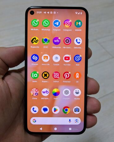 видеокамера для дома: Google Pixel 5, 128 ГБ, түсү - Кара, 1 SIM, eSIM