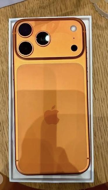 ses sistemi: IPhone 17 Pro Max, 256 GB, Narıncı, Face ID — 1