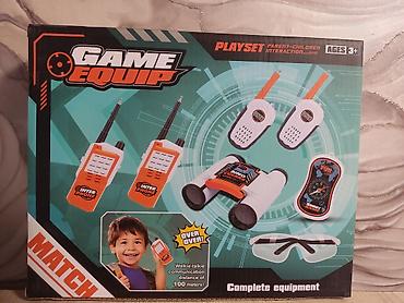 Игрушки: Игровой набор GAME EQUIP — «Walkie-Talkie Playset» Состав набора: - 2 — 2