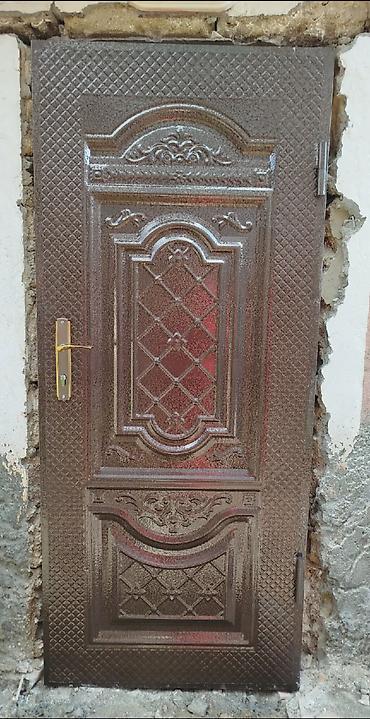seyf demir qapi: Dəmir giriş qapıları – dekorativ relyefli dizayn - Material: qalın — 5