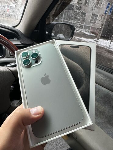 телефон айфон xs max: IPhone 15 Pro Max, Б/у, 512 ГБ, Natural Titanium, Коробка, 93 %