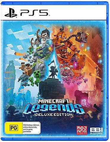 ucuz ps5: PS5 oyunu – Minecraft Legends Deluxe Edition - Platforma: PlayStation — 1