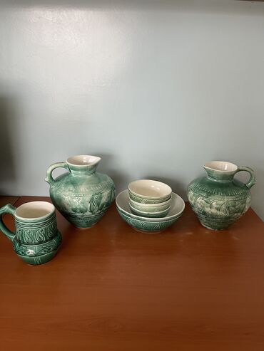 Çay dəstləri və servizlər: Çay dəsti, rəng - Yaşıl, 3 nəfərlik, Rusiya -da lalafo.az — 4 Çay dəstləri və servizlər: Çay dəsti, rəng - Yaşıl, 3 nəfərlik, Rusiya — 4