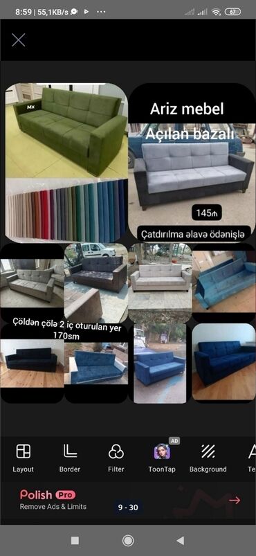 Divanlar: Divan, Yeni, Açılan, Bazalı, Ödənişli çatdırılma — 18