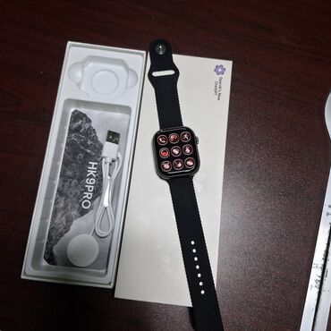 Другие наручные часы: Смарт часы, модель HK9pro. Всю информацию по данным часам можно найти — 6