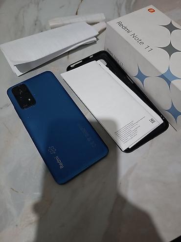 редми телефоны: Redmi, Redmi Note 11, Б/у, 128 ГБ, цвет - Синий, 2 SIM — 4