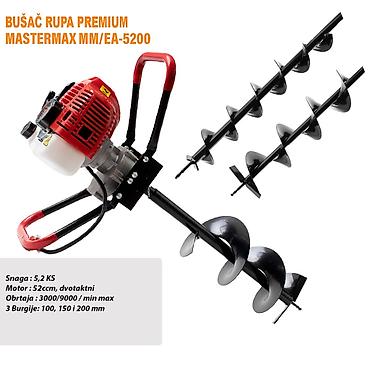 ingco aku testera: Bušač rupa Premium Mastermax MM/EA-5200 - Snaga: 5,2 KS - Motor: 52 — 1