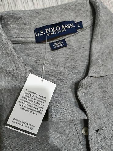 Polo köynəklər: Polo köynək, U.S. Polo Assn, L, rəng - Boz — 4