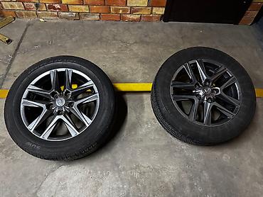 Колеса в сборе: Колеса в сборе 285 / 50 / R 20, Лето, Б/у, Комплект, Внедорожные (АТ/МТ), Литые, отверстий - 5 — 4