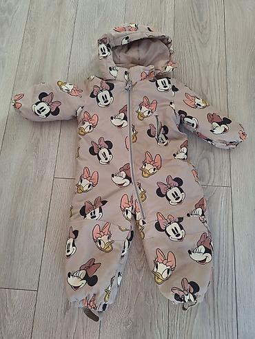 Детский зимний комбинезон H&M с принтом Disney (Минни Маус и