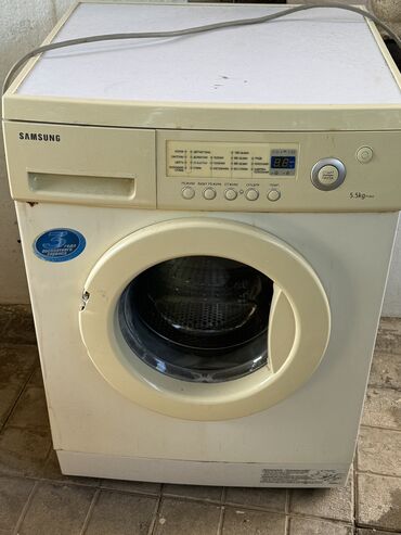 Paltaryuyan maşınlar: Paltaryuyan maşın Samsung, 5 kq, İşlənmiş, Avtomat, Qurutma var