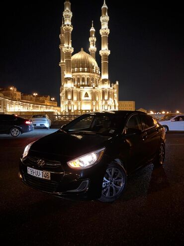 Hyundai Accent: 1.6 л | 2017 г. Седан