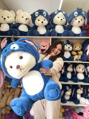 Игрушки: Мишка-подарок в Бишкеке! 🎁 🧸 Очаровательный плюшевый мишка для детей и — 8