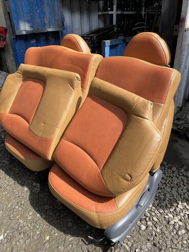 сидения авто: Комплект сидений, Кожа, Daewoo Б/у, Оригинал