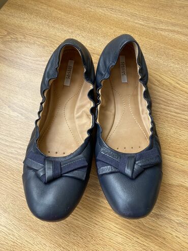 geox женская обувь: Фирменные женские балетки. (Geox) Размер 36. Кожаные, очень удобные