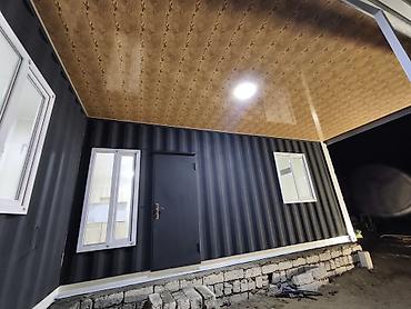 modul tipli ev: Modul/konteyner ev – geniş eyvanlı, hazır quraşdırılmış kompleks - — 4