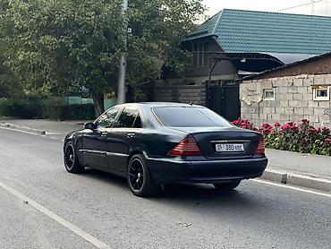 Mercedes-Benz S-Class: 2001 г., 3.2 л, Автомат, Бензин, Седан lalafo.kg да Mercedes-Benz S-Class: 2001 г., 3.2 л, Автомат, Бензин, Седан
