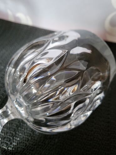 Čaše: Case nove,kristal,rucni rad Nachtmann Nemacka za zestoko pice 80te — 17