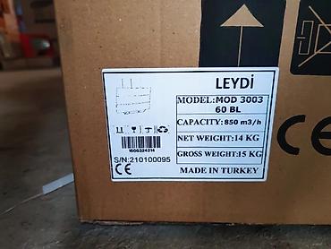 Техника для кухни: Aspirator metbex üçün hava çəkən Leydi Şüşə model Sensr düymələr — 5