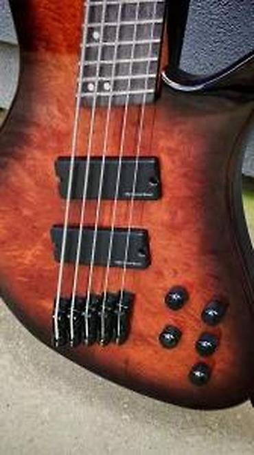 Gitare: HARLEY BENTON MSB-5 BLACK FLAME BURL | . Slanje po — 15