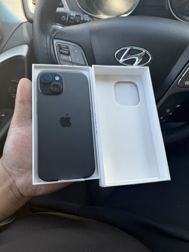 Apple iPhone: IPhone 15, 128 GB, Qara, Face ID