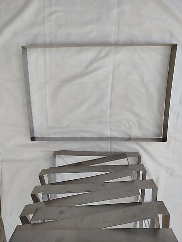 jelatin: Şirniyyat qəlibləri, rəng - Gümüşü, Metal, Dairəvi — 6