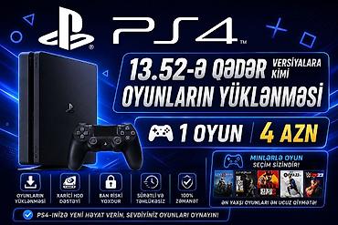 PS4 üçün oyunların yüklənməsi xidməti - 13.52‑yə qədər olan bütün