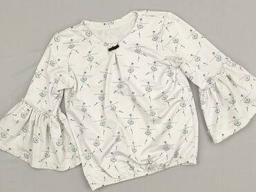 koszulki basic: Blouse, H&M, 7 years, 122-128 cm, condition - Very good
