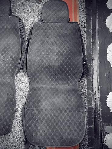 Чехлы и накидки на сиденья: Чехлы Тканевые, цвет - Черный, Lexus, Б/у, Самовывоз — 10