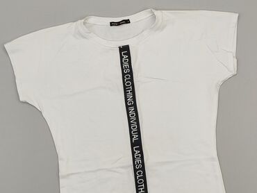 białe bluzki top secret: T-shirt, S, stan - Dobry