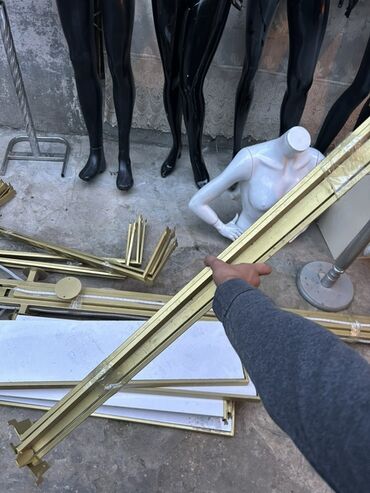 Manekenlər: Qadın, Plastik, plastmas, Qara — 18