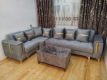 Divanlar: Tac Mebel künc divanları – şəxsi modellər - Elegant dizaynlı L — 21