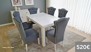 Stilske garniture: Trpezarijski setovi – više modela - Set 1 (prikaz 1 i 4) – 640€: - — 37