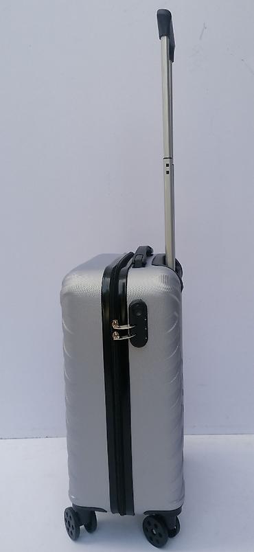 Putni koferi i torbe: N O V O HIT mali kofer ABS mod.8010 srebrni ★★★★ MODEL 8010 ★★★★ — 3