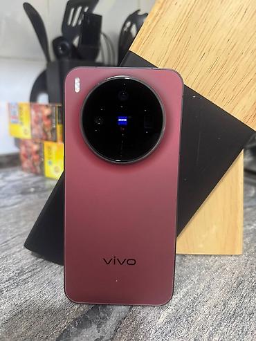 goggle pixel: Vivo X300, Б/у, 256 ГБ, цвет - Красный, 2 SIM — 1