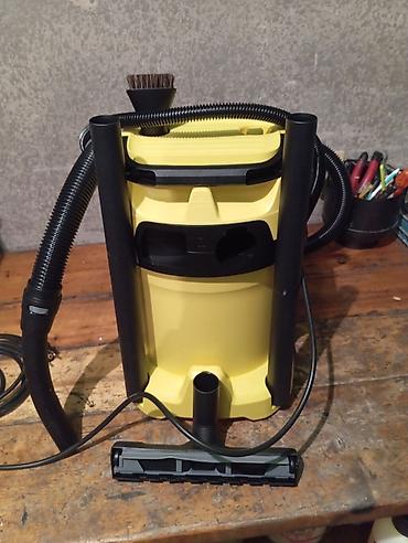 Спорт и отдых: Пылесос Karcher WD3 профессиональный строительный домашний — 9