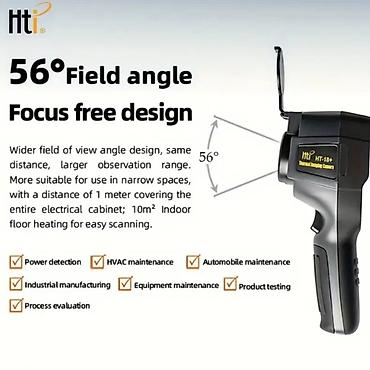 Digər ölçmə cihazları: Termal görüntü kamerası. Model: HTI HT-18+ Temperaturu ölçmək və — 6
