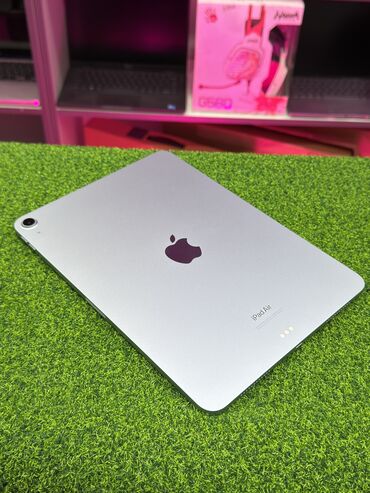 крепление для монитора: Планшет, Apple, память 256 ГБ, 11" - 12", Wi-Fi, Б/у, Классический цвет - Голубой