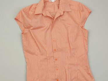 bluzki koszulowe w kratę damskie: Koszula Damska, H&M, L, stan - Bardzo dobry