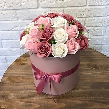 Ruža: Kutija u obliku srca sa ružama – luksuzna cvetna aranžmanska kutija - — 11