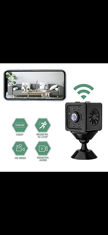 panel kamera: Wi‑Fi mini təhlükəsizlik kamerası – 1080P, HD video və audio yazılışı — 1