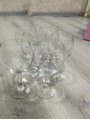 Ev və bağ: Qədəhlər, Şüşə, 6 ədədli dəst, 250 ml — 3