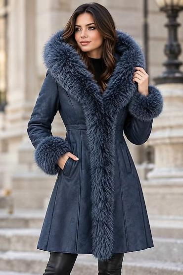 zenski mantili za jesen: 🖤 Ženski zimski kaput sa bogatim krznom Veličine: S–XL
Cena: 6500 din — 1